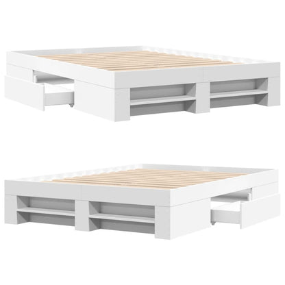 Giroletto Bianco 140x200 cm in Legno Multistrato | homemem39