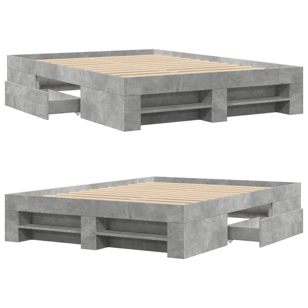 Giroletto Grigio Cemento 140x200 cm in Legno Multistrato - homemem39