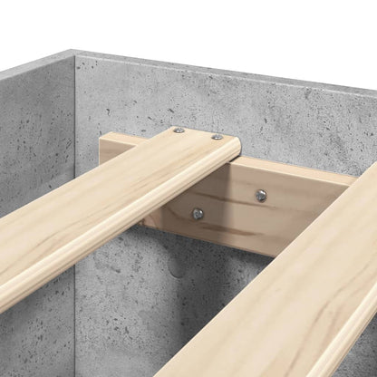 Giroletto Grigio Cemento 140x200 cm in Legno Multistrato