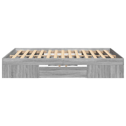 Giroletto Grigio Sonoma 140x200 cm in Legno Multistrato