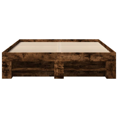 Giroletto senza Materasso Rovere Fumo 120x200 cm in Truciolato | homemem39
