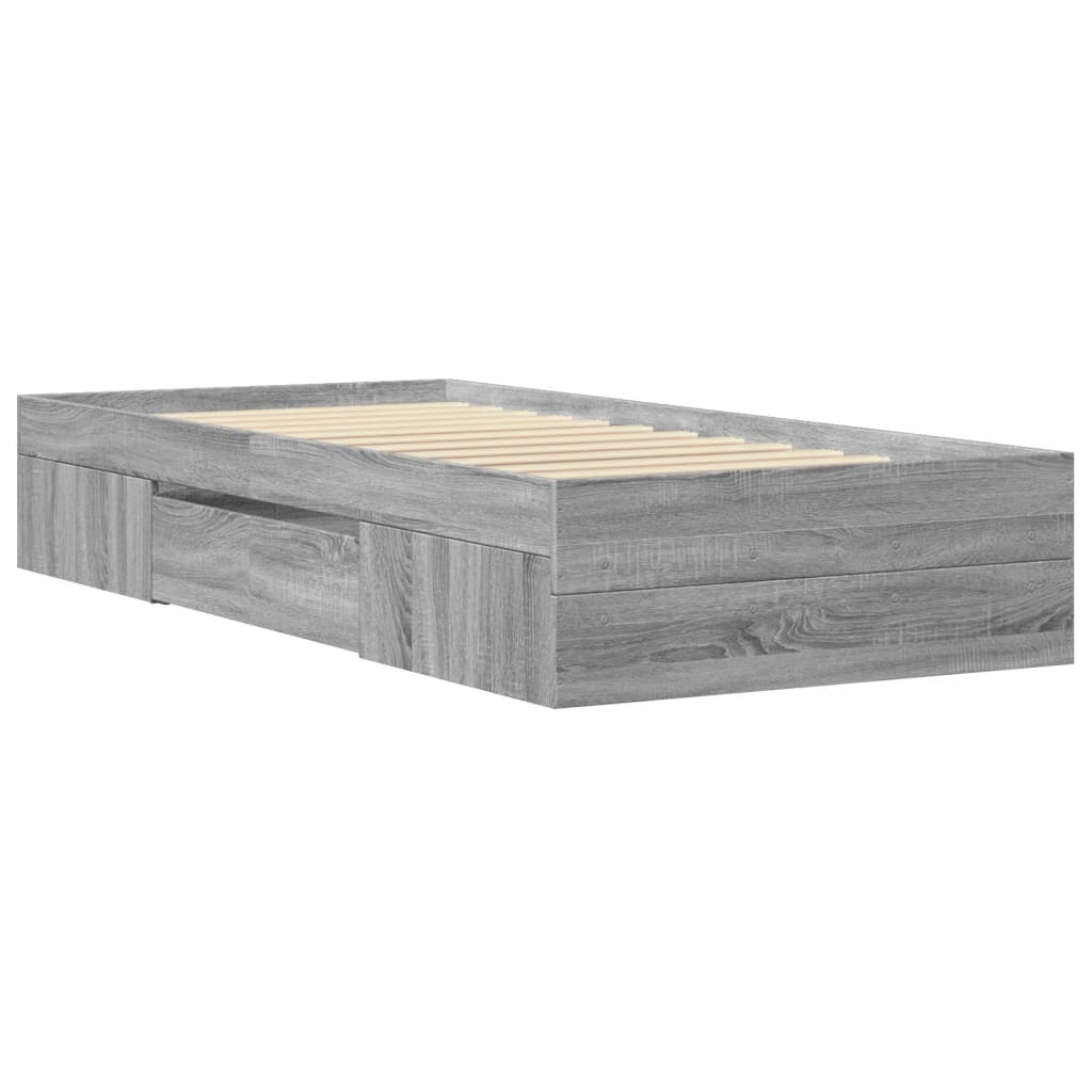 Giroletto Grigio Sonoma 100x200 cm in Legno Multistrato - homemem39
