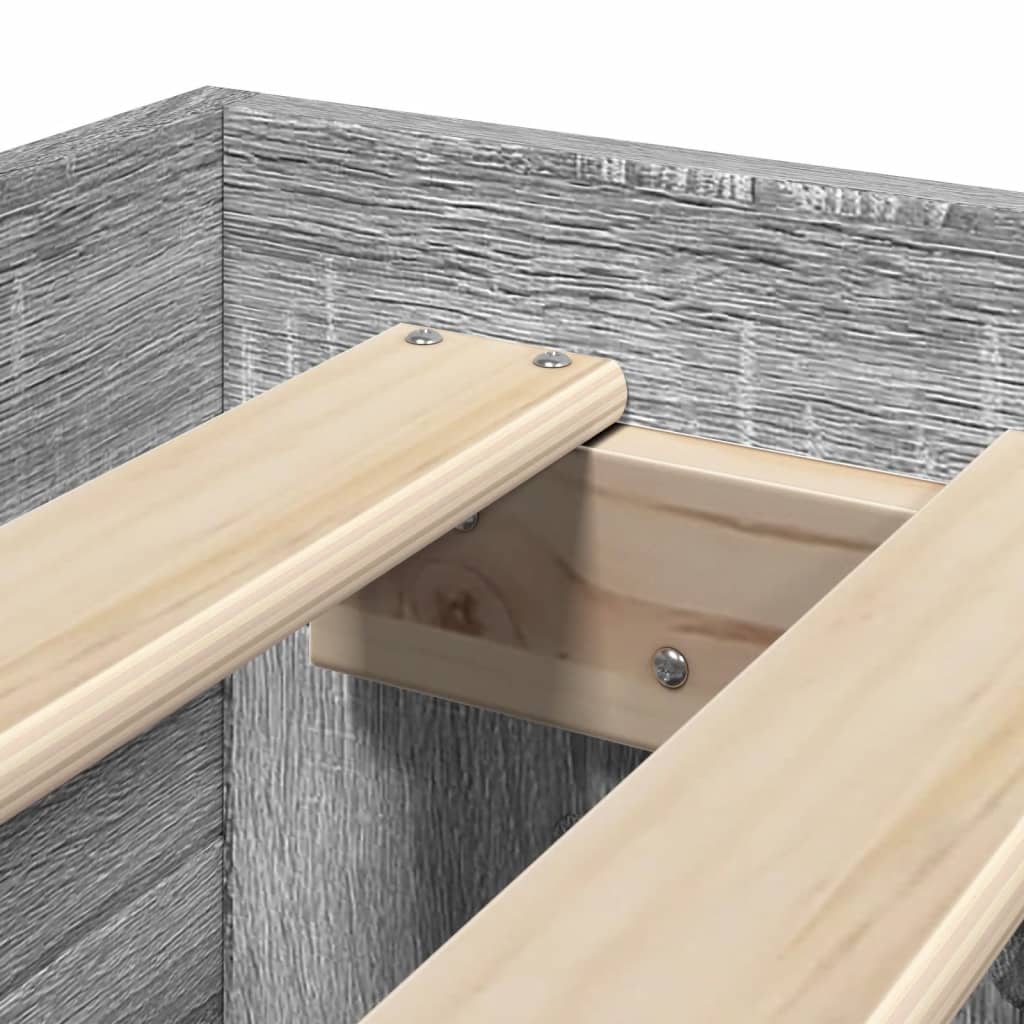 Giroletto Grigio Sonoma 100x200 cm in Legno Multistrato - homemem39