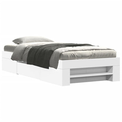 Giroletto Bianco 90x200 cm in Legno Multistrato | homemem39