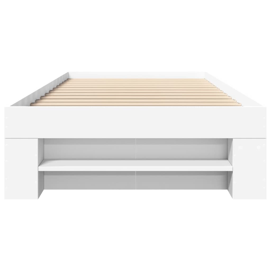 Giroletto Bianco 90x200 cm in Legno Multistrato | homemem39