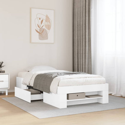 Giroletto Bianco 90x200 cm in Legno Multistrato | homemem39