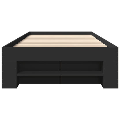 Giroletto Nero 90x200 cm in Legno Multistrato