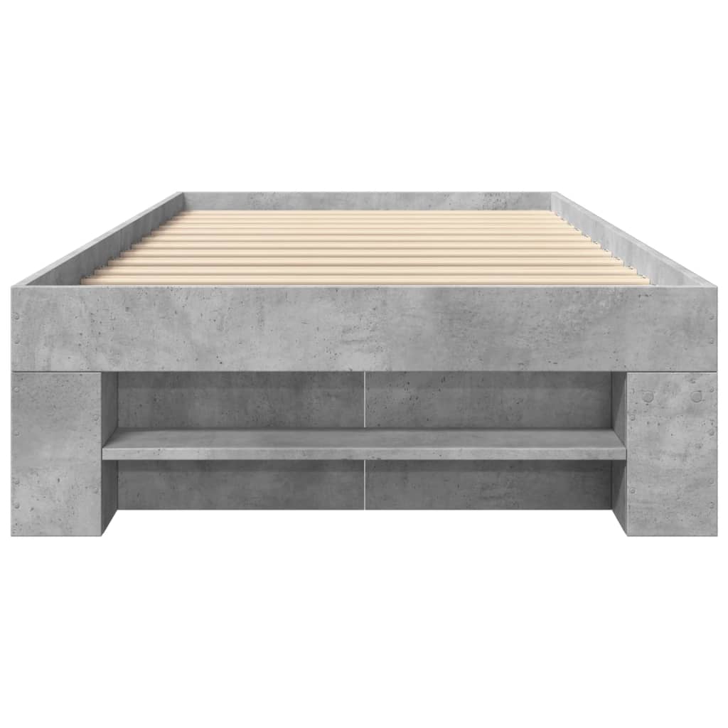 Giroletto Grigio Cemento 90x200 cm in Legno Multistrato | homemem39