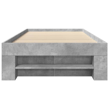 Giroletto Grigio Cemento 90x200 cm in Legno Multistrato | homemem39