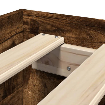 Giroletto senza Materasso Rovere Fumo 90x200 cm in Truciolato