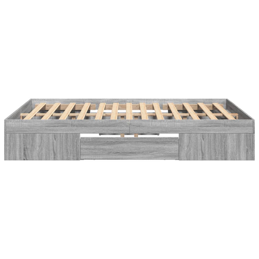 Giroletto Grigio Sonoma 140x190 cm in Legno Multistrato
