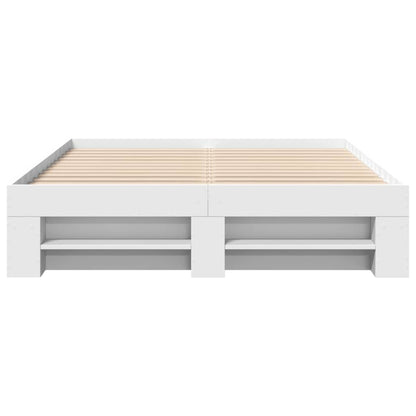 Giroletto Bianco 135x190 cm in Legno Multistrato - homemem39
