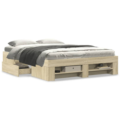 Giroletto Rovere Sonoma 135x190 cm in Legno Multistrato