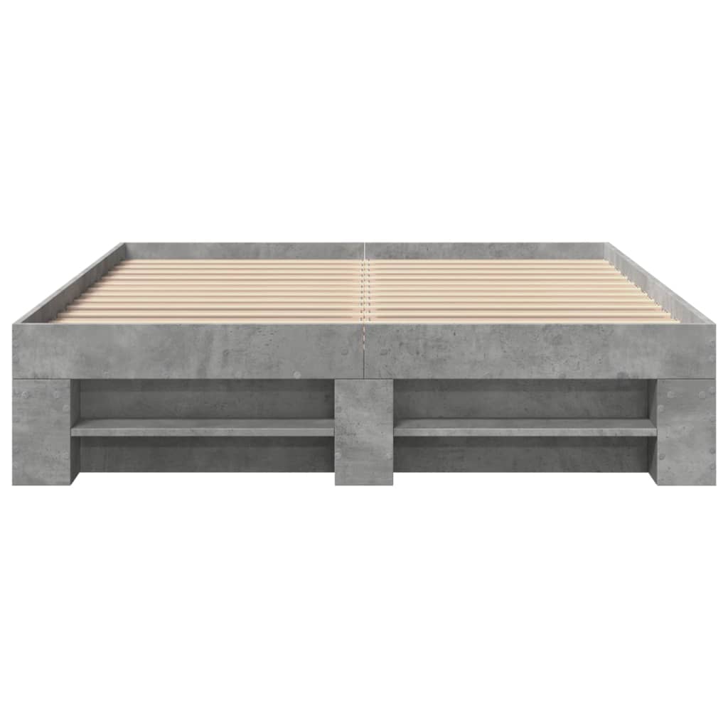 Giroletto Grigio Cemento 135x190 cm in Legno Multistrato | homemem39