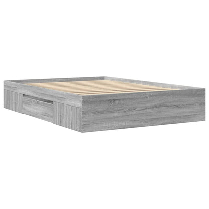 Giroletto Grigio Sonoma 135x190 cm in Legno Multistrato