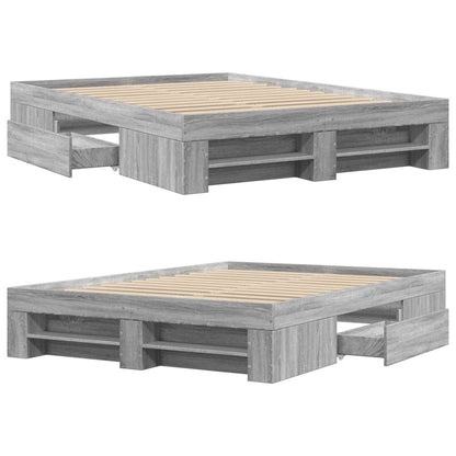 Giroletto Grigio Sonoma 120x190 cm in Legno Multistrato