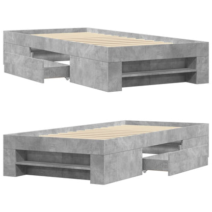 Giroletto Grigio Cemento 90x190 cm in Legno Multistrato