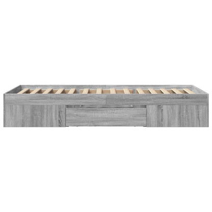 Giroletto Grigio Sonoma 90x190 cm in Legno Multistrato