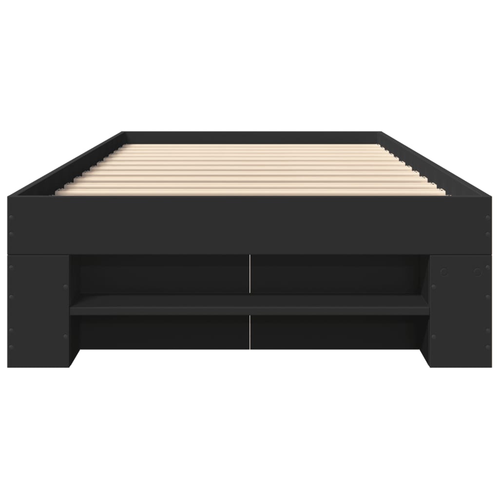 Giroletto Nero 75x190 cm in Legno Multistrato | homemem39
