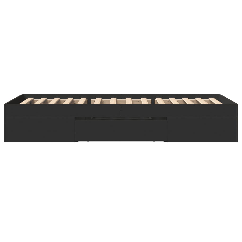 Giroletto Nero 75x190 cm in Legno Multistrato