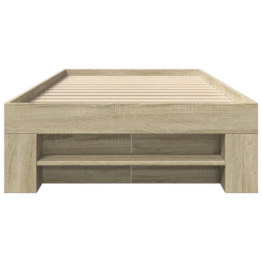 Giroletto senza Materasso Rovere Sonoma 75x190 cm in Truciolato | homemem39