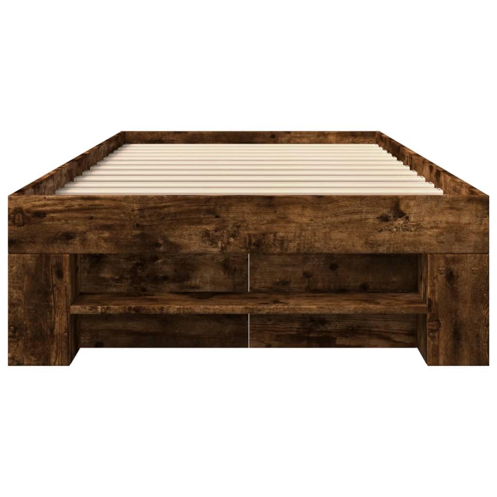 Giroletto senza Materasso Rovere Fumo 75x190 cm in Truciolato | homemem39