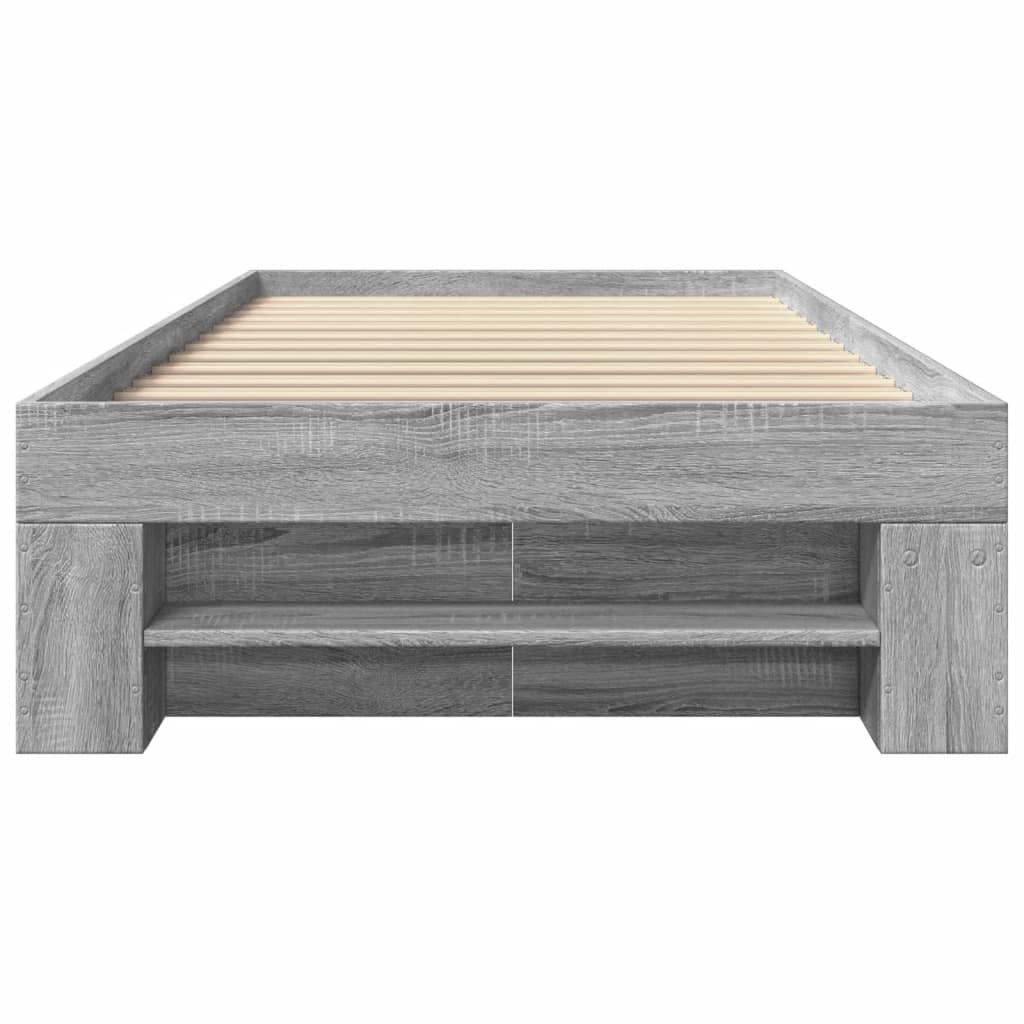 Giroletto Grigio Sonoma 75x190 cm in Legno Multistrato | homemem39