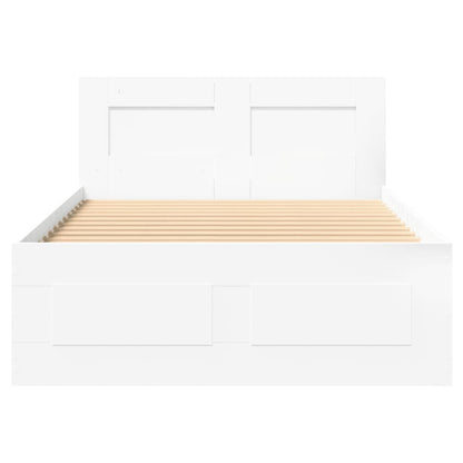 Giroletto con Testiera senza Materasso Bianco 100x200 cm | homemem39