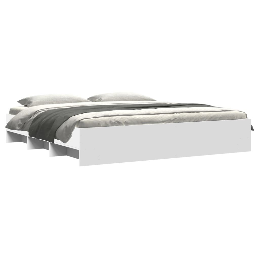 Giroletto Bianco 200x200 cm in Legno Multistrato | homemem39