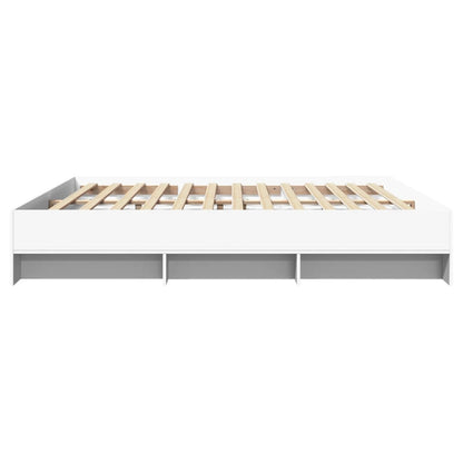 Giroletto Bianco 200x200 cm in Legno Multistrato | homemem39