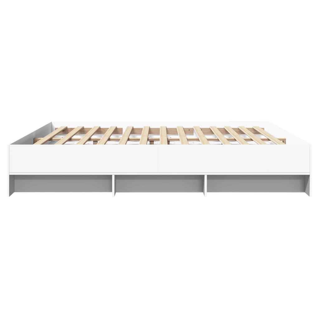 Giroletto senza Materasso Bianco 180x200 cm Legno Multistrato | homemem39