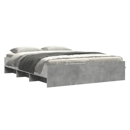 Giroletto senza Materasso Grigio Cemento 160x200cm Truciolato | homemem39
