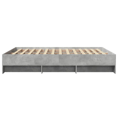 Giroletto senza Materasso Grigio Cemento 160x200cm Truciolato | homemem39