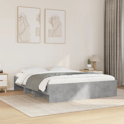 Giroletto senza Materasso Grigio Cemento 160x200cm Truciolato | homemem39