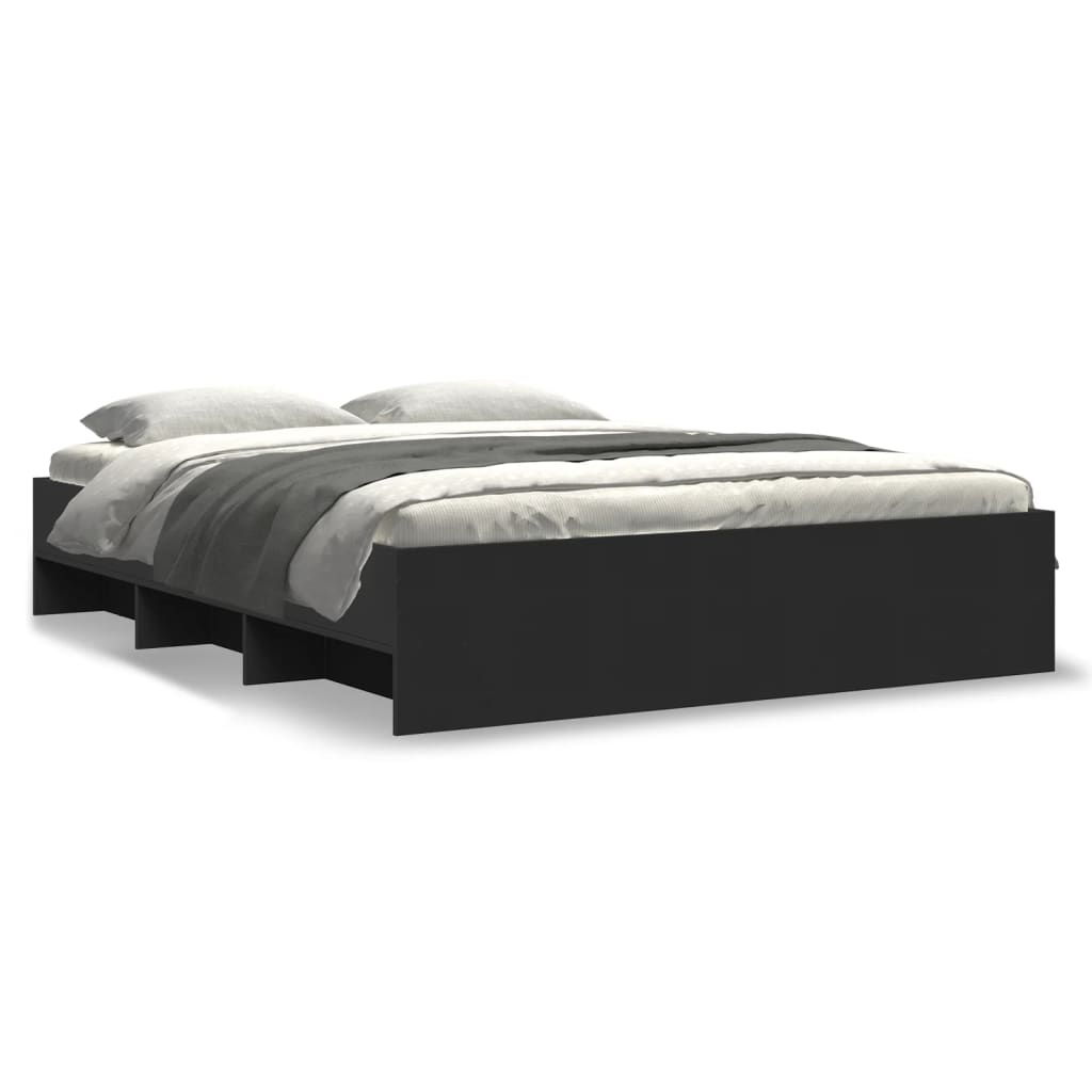 Giroletto Nero 150x200 cm in Legno Multistrato | homemem39