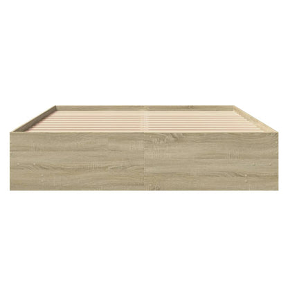 Giroletto senza Materasso Rovere Sonoma 150x200cm in Truciolato | homemem39