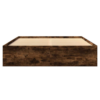 Giroletto senza Materasso Rovere Fumo 150x200 cm in Truciolato | homemem39