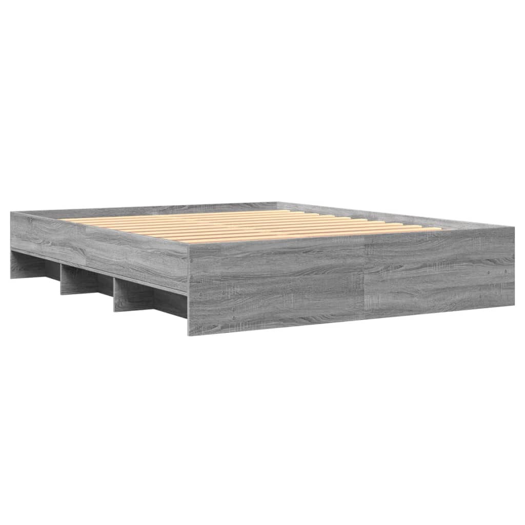 Giroletto Grigio Sonoma 150x200 cm in Legno Multistrato | homemem39