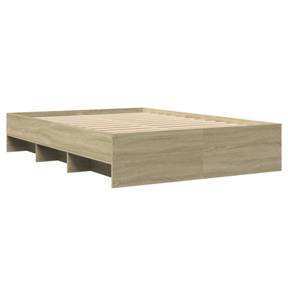 Giroletto senza Materasso Rovere Sonoma 140x200cm in Truciolato | homemem39