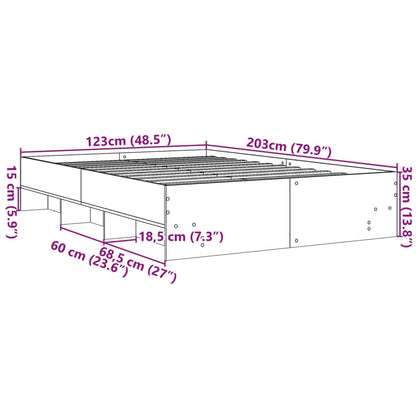 Giroletto Grigio Cemento 120x200 cm in Legno Multistrato | homemem39