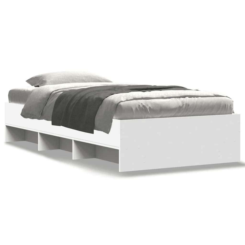 Giroletto Bianco 90x200 cm in Legno Multistrato | homemem39
