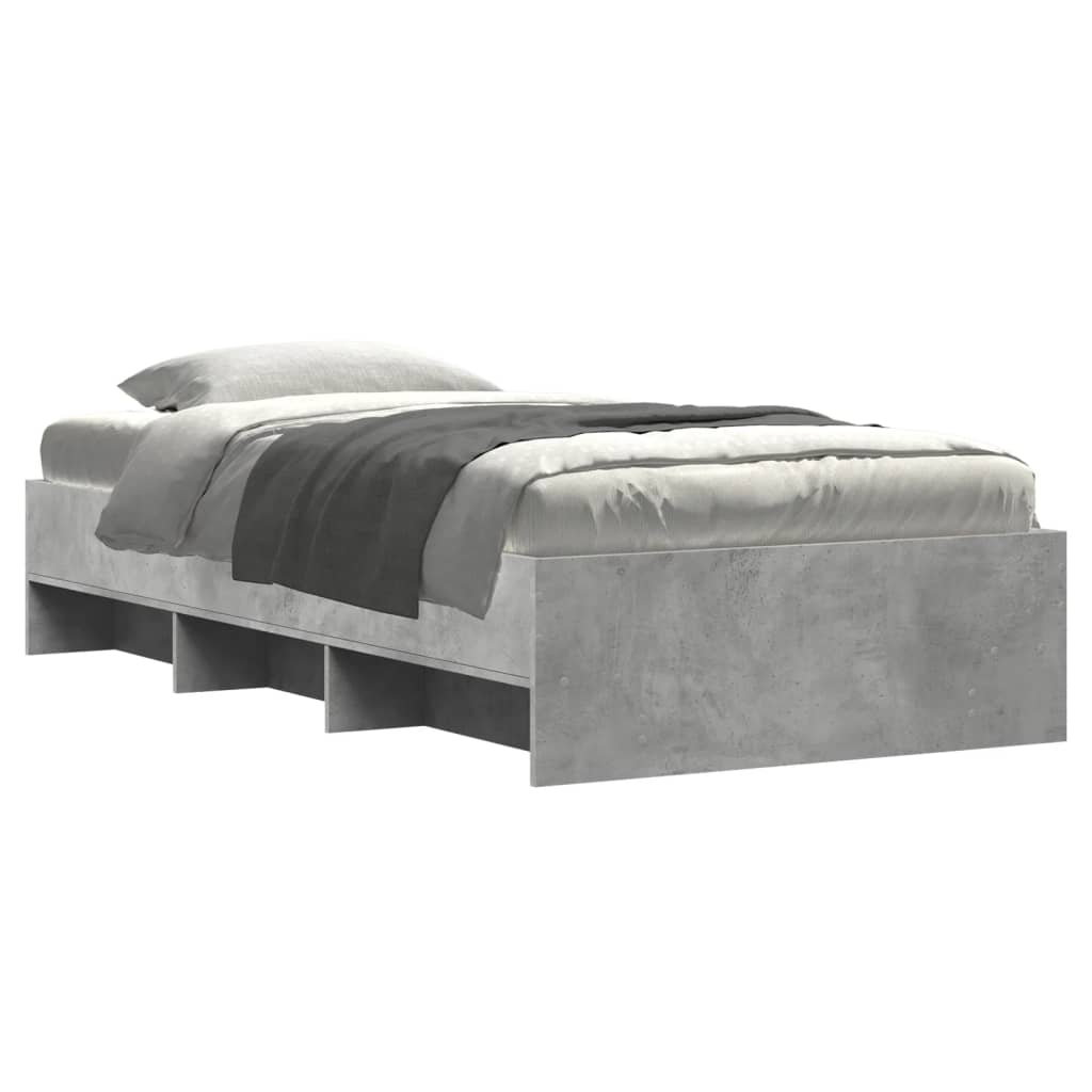 Giroletto Grigio Cemento 90x200 cm in Legno Multistrato | homemem39