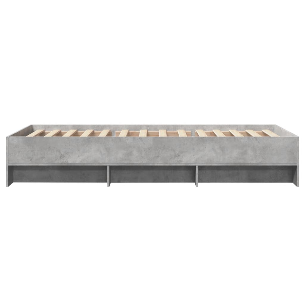 Giroletto Grigio Cemento 90x200 cm in Legno Multistrato | homemem39