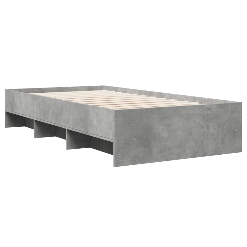 Giroletto Grigio Cemento 90x200 cm in Legno Multistrato | homemem39
