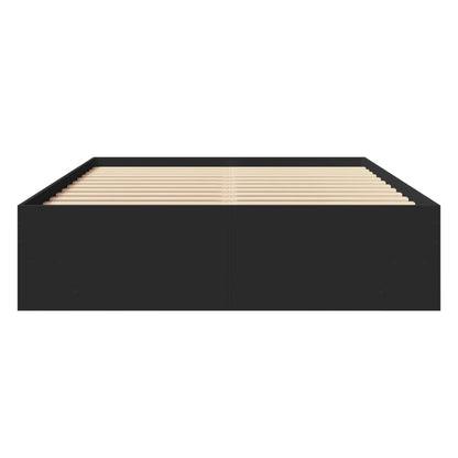 Giroletto Nero 140x190 cm in Legno Multistrato | homemem39