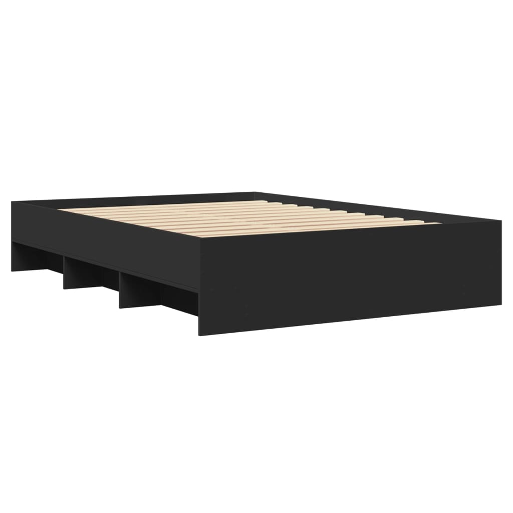 Giroletto Nero 140x190 cm in Legno Multistrato | homemem39
