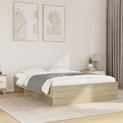 Giroletto senza Materasso Rovere Sonoma 140x190cm in Truciolato | homemem39