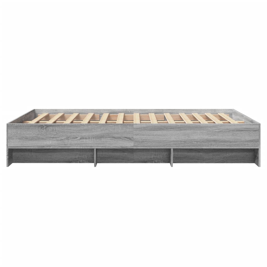 Giroletto Grigio Sonoma 140x190 cm in Legno Multistrato | homemem39