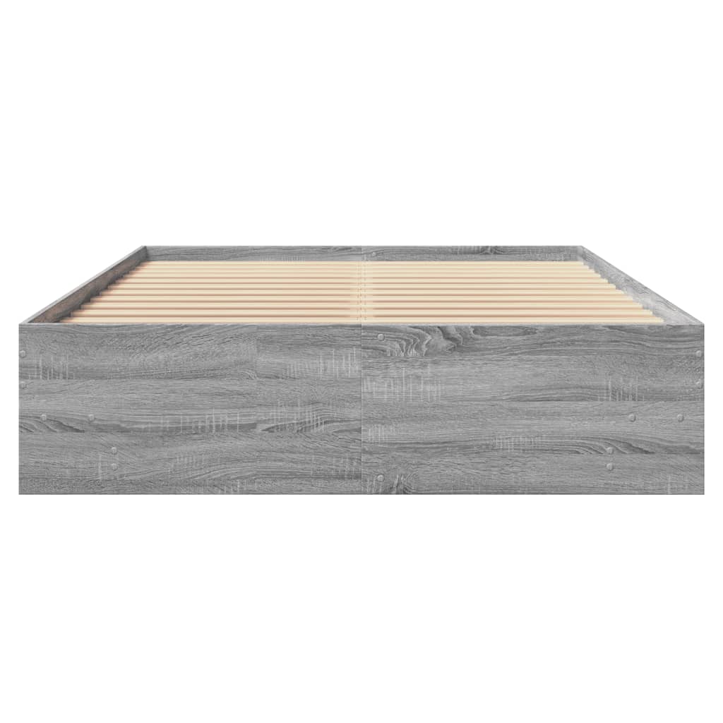 Giroletto Grigio Sonoma 135x190 cm in Legno Multistrato | homemem39
