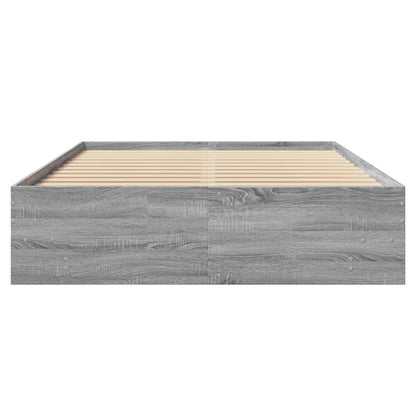 Giroletto Grigio Sonoma 135x190 cm in Legno Multistrato | homemem39